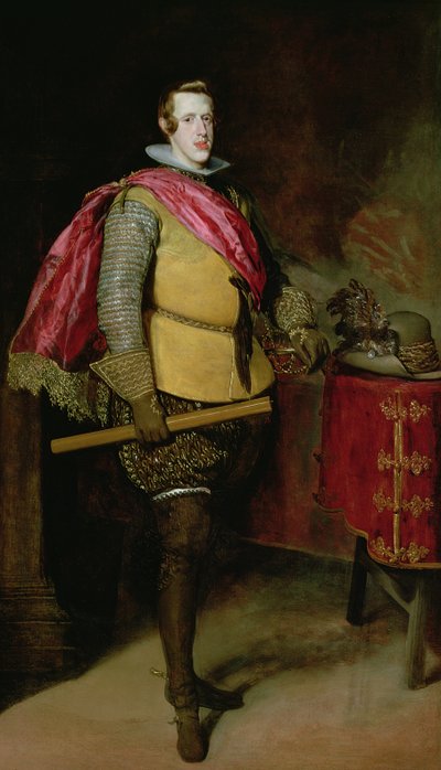 Porträt von Philipp IV. (1605-65) von Spanien von Diego Velázquez